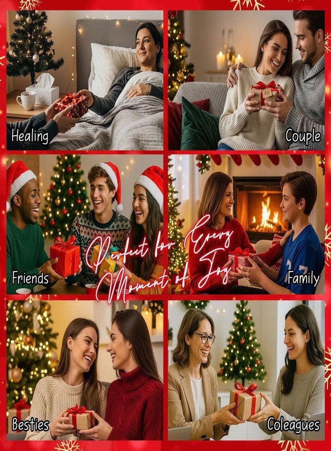 Musemory Christmas Table Decor, Boss Day Gifts decorations Funny Office Gag Gifts for Coworker Answer Desk Rates Desk Sign for Women Men (Red) - Image 5
